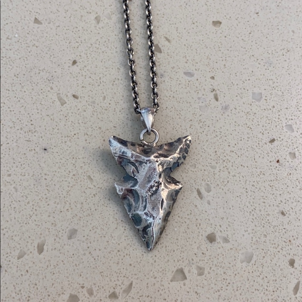 Sterling Silver Arrowhead Necklace